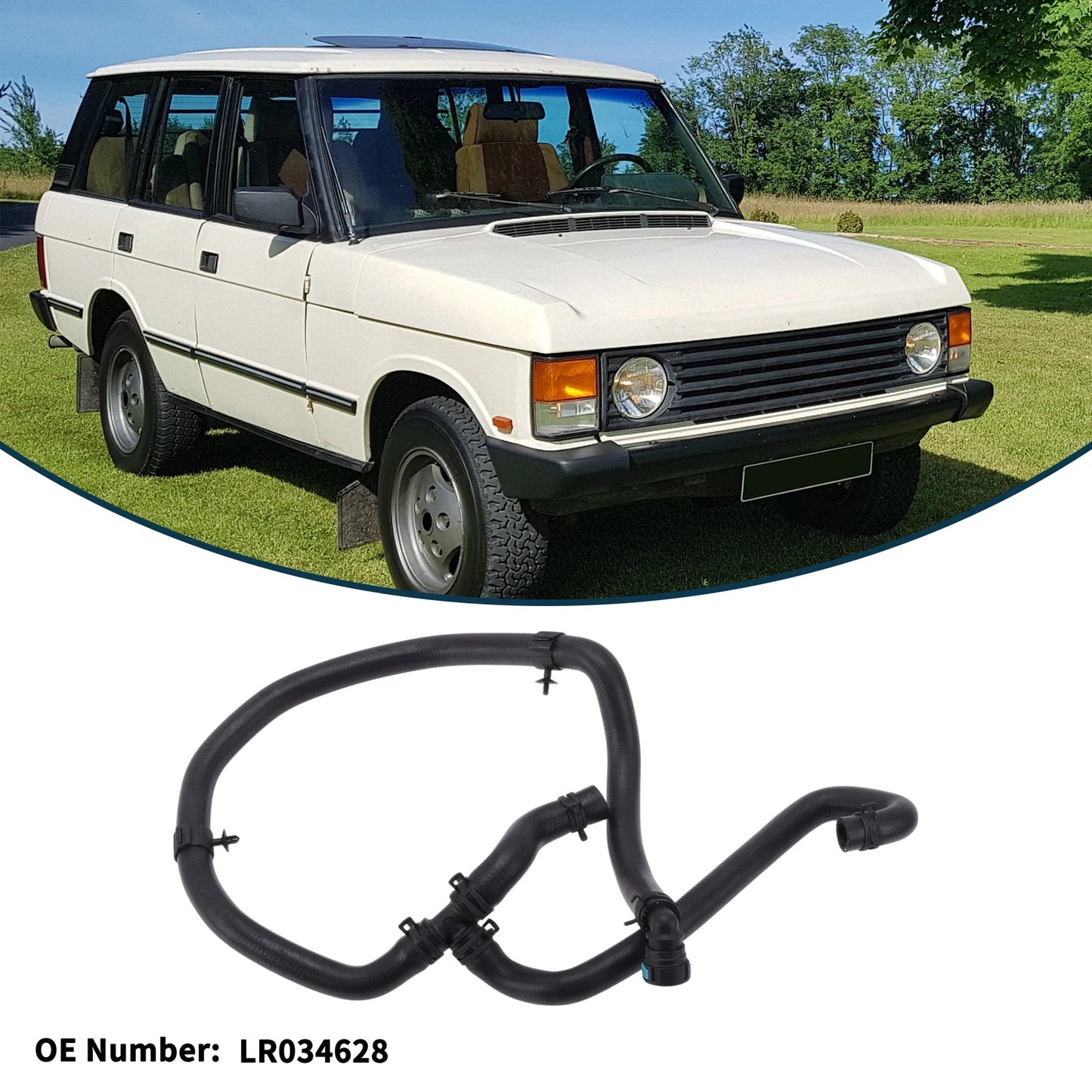 Radiator Hose No.LR034628 for Land Rover Range Rover