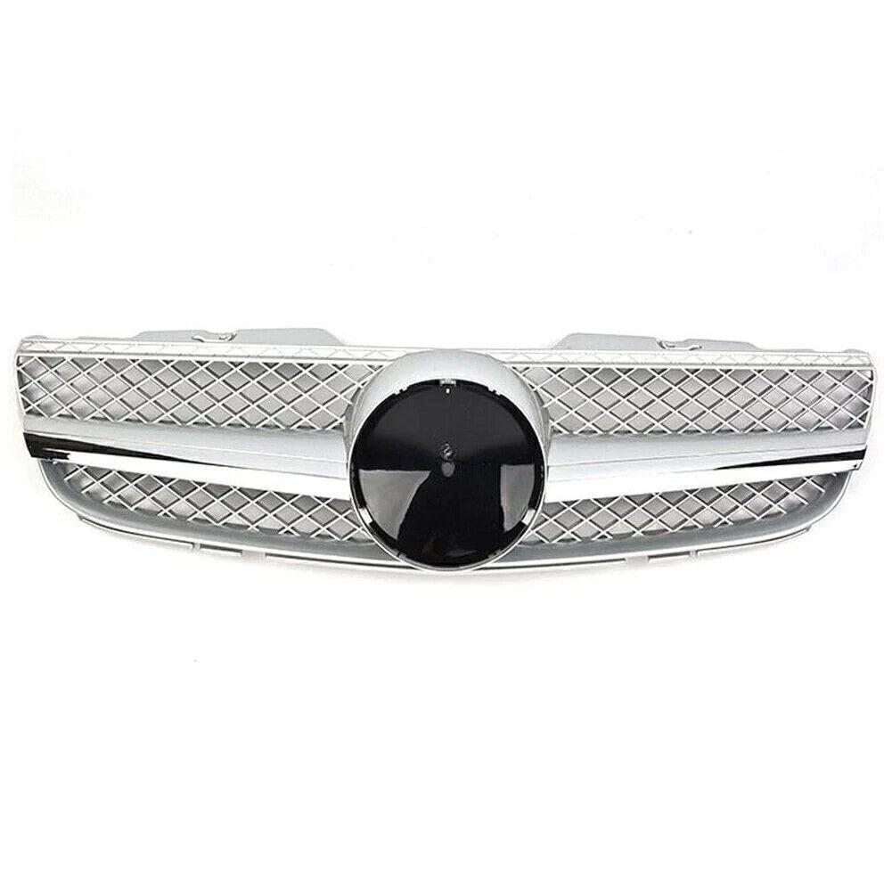 Front Upper Mesh Grille for Mercedes Benz R230 SL550 SL63 (2007-2008)