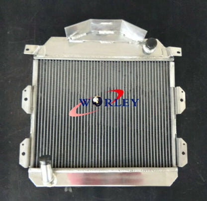 3 Row Aluminum Radiator with Fan for Austin Healey 100-4 (1953–1956)
