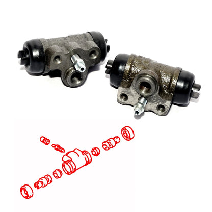 Rear Wheel Brake Cylinder Pair for Mitsubishi Galant Eterna (E31A, E34A)