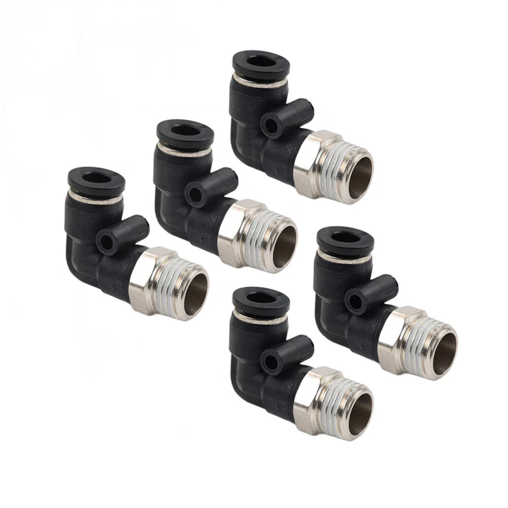 5 x 6mm Elbow Fittings G 1/4" for Tyre Changer