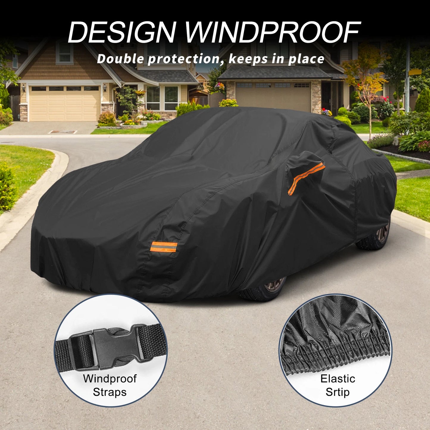 Waterproof 210D-PU Car Cover for Toyota GR86 (2022–2023)