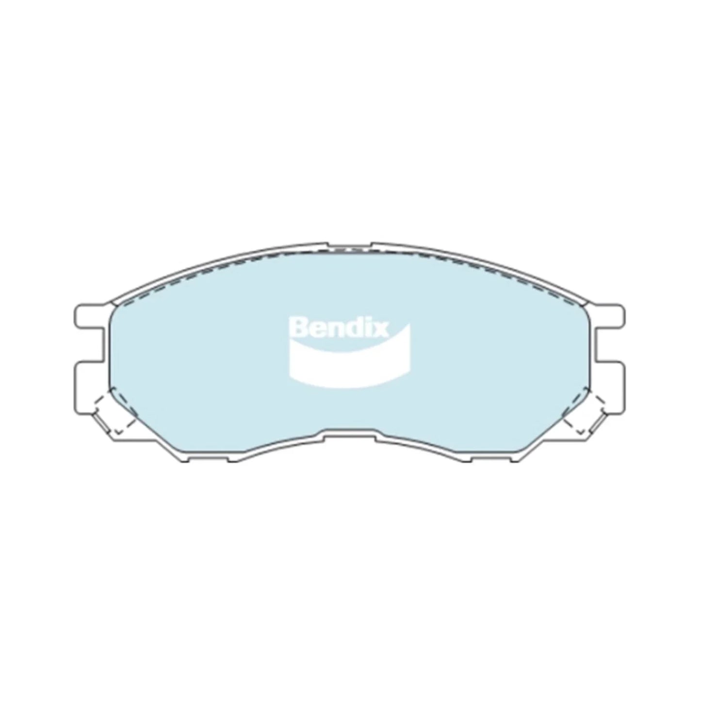Brake Pad Set for Mitsubishi Triton 4WD (1996-2000)