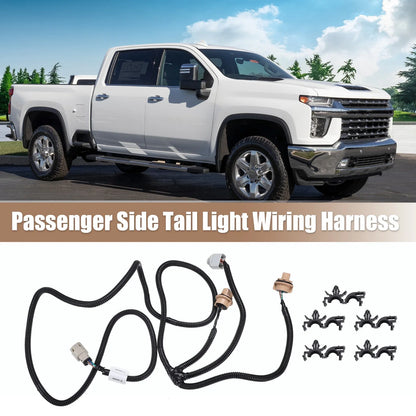 Set Tail Light Wiring Harness for Chevrolet GMC Passenger Side