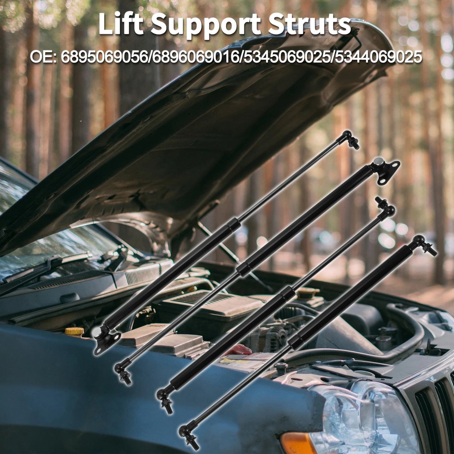 Lift Supports Struts for Toyota Land Cruiser (2008–2021)