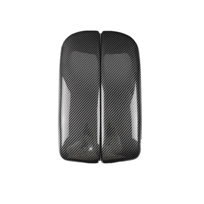 Carbon Fiber Center Console Armrest Box Cover Trim for BMW X5 X6 (2014–2019)