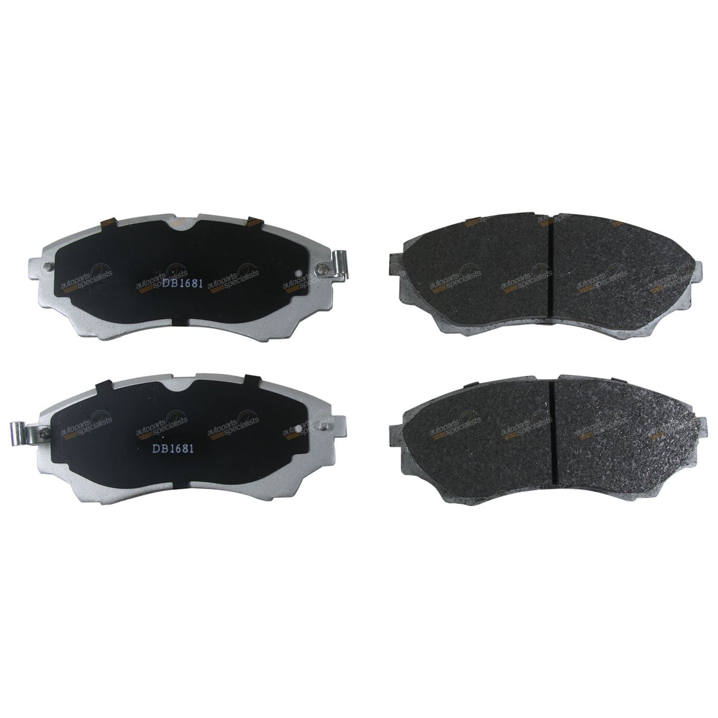 Front Disc Brake Rotors and Pads for Mazda B2600 B2500 BT50 B3000 (2002–2011)