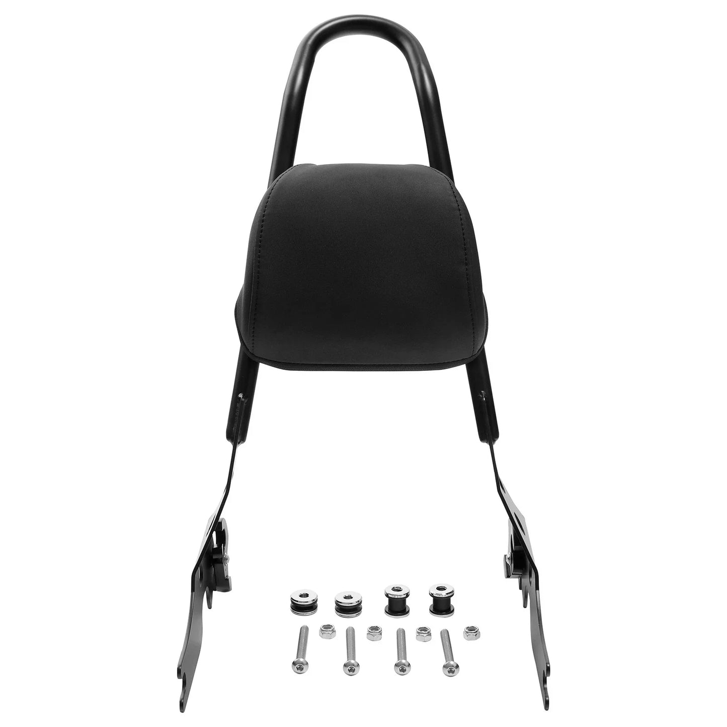 Black Detachable Sissy Bar Backrest for Harley Sportster 883 1200 (2004-2022)