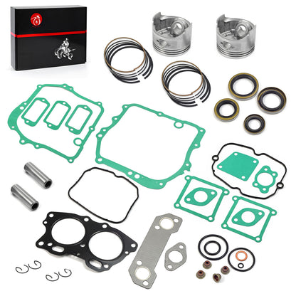 Piston & Ring Gasket Kit for EZGO 4 Cycle Robin 295cc Golf Cart (1991–Present)
