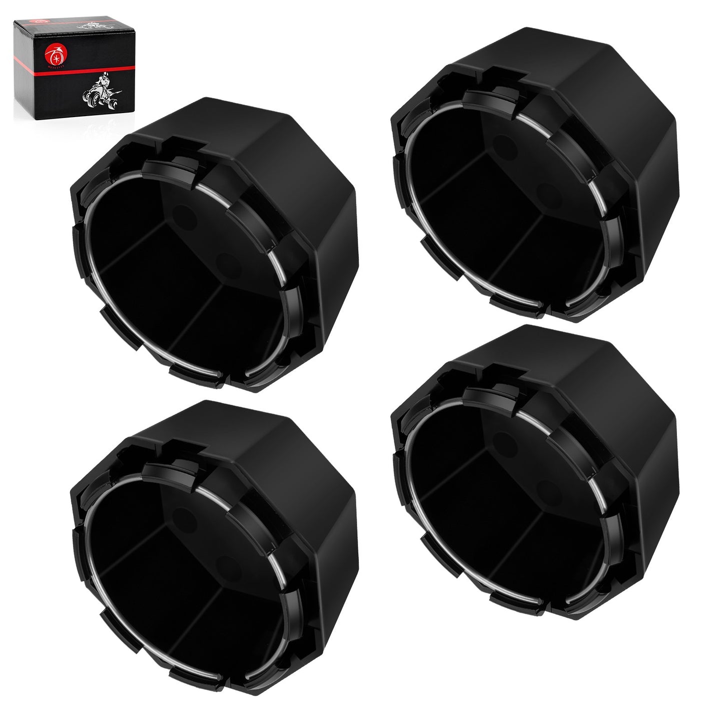 Set of 4 Center Wheel Hub Caps for Polaris Sportsman 570 (2025)