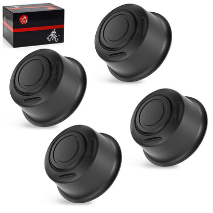 Set of 4 Wheel Center Dust Caps for Yamaha Grizzly 350 450 (2007–2014)