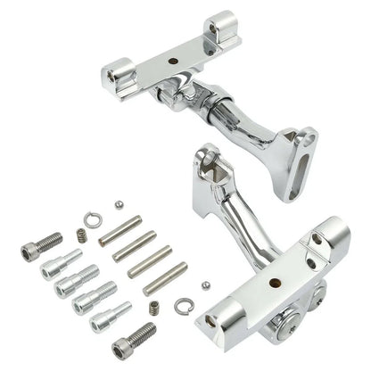 Rear Passenger Floorboard Mount Kit for Harley Street Glide (1993-2025)