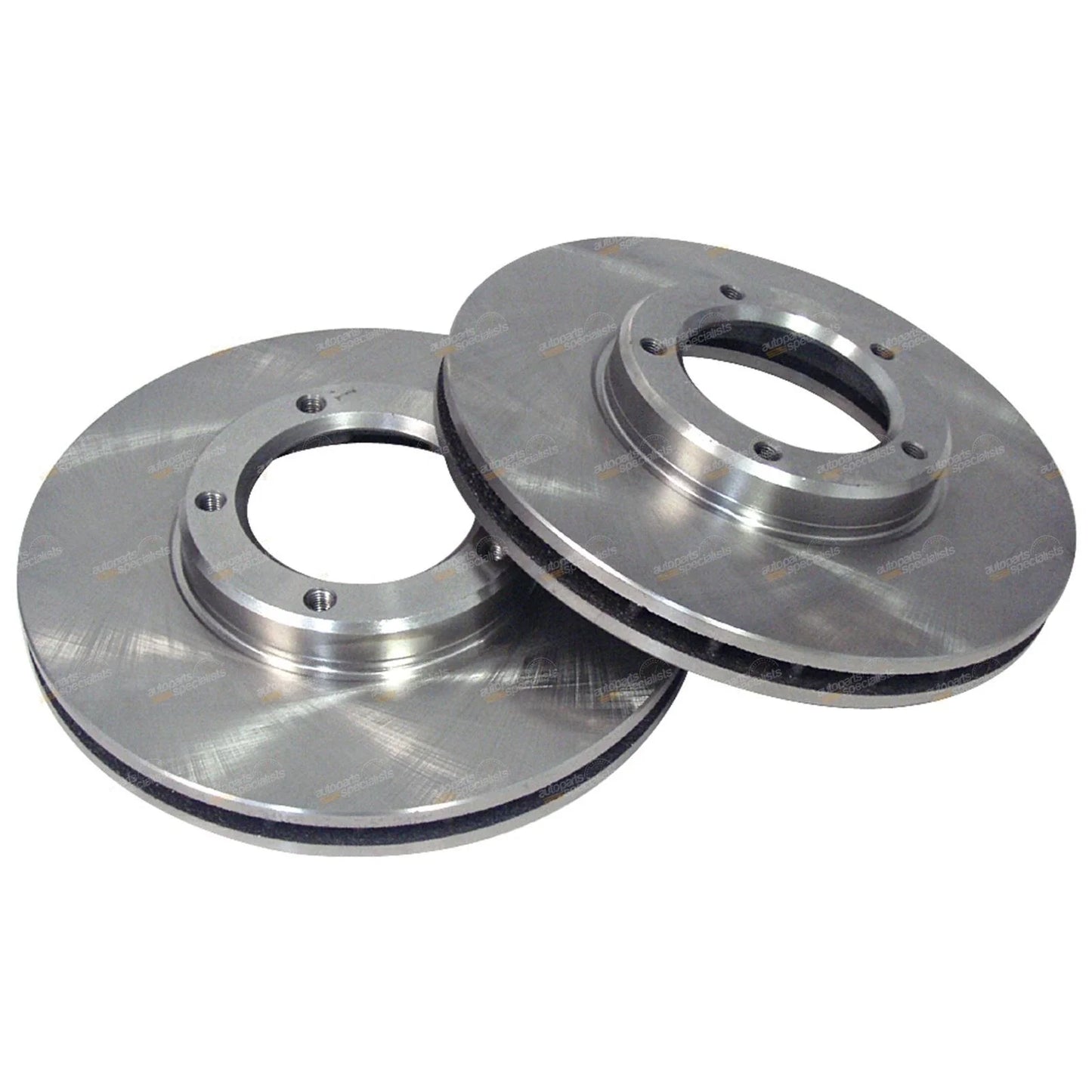 2 x Front Disc Brake Rotors for Toyota Hilux 2WD YN57 SR5 (1985–1987)