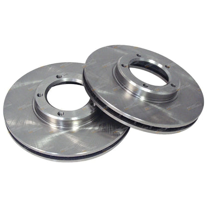 2 x Front Disc Brake Rotors for Toyota Hilux 2WD YN57 SR5 (1985–1987)