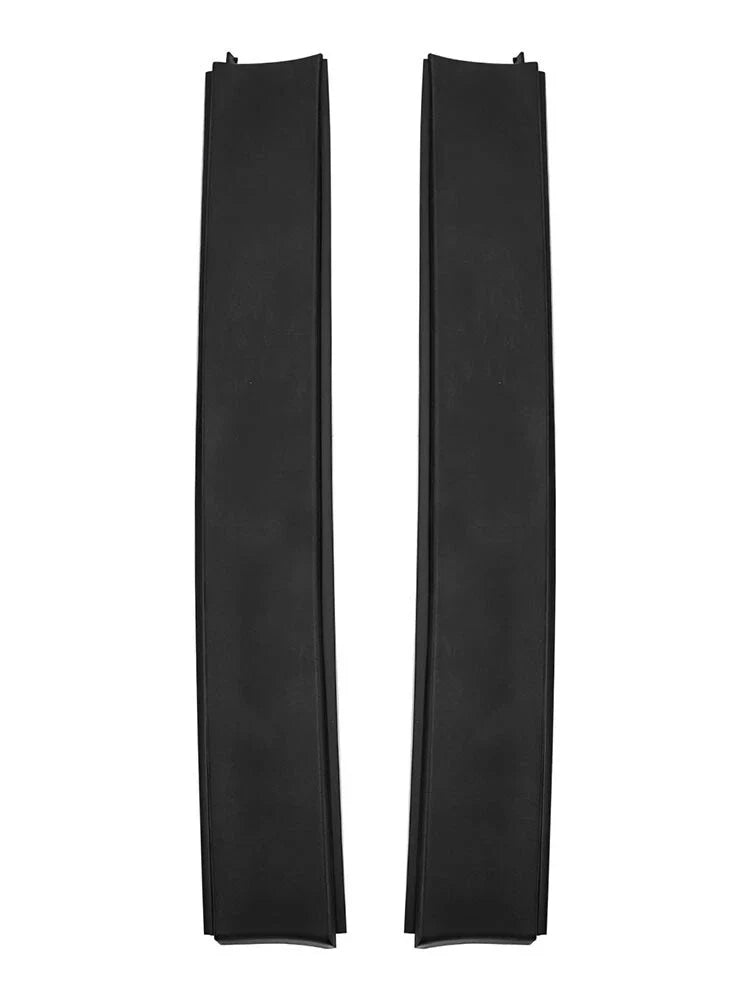 2 x Black Roof Water Strip Cover for Kia Sportage
