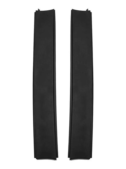 2 x Black Roof Water Strip Cover for Kia Sportage