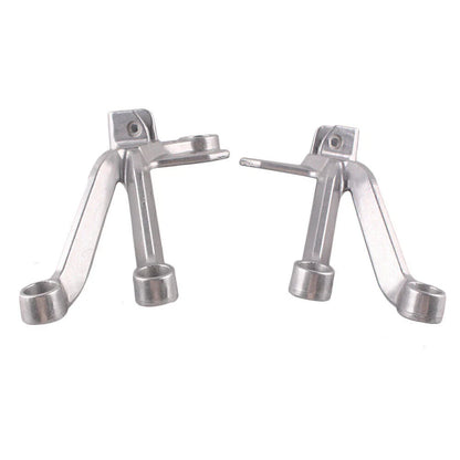 Passenger Rear Footpegs Footrests Brackets for Suzuki GSXR1000 (2003-2004)