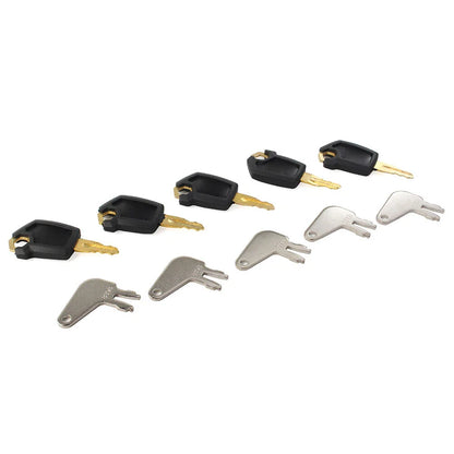 Ignition Key Set for Cat Dozers & Padlocks (5P8500, 8H-5306)