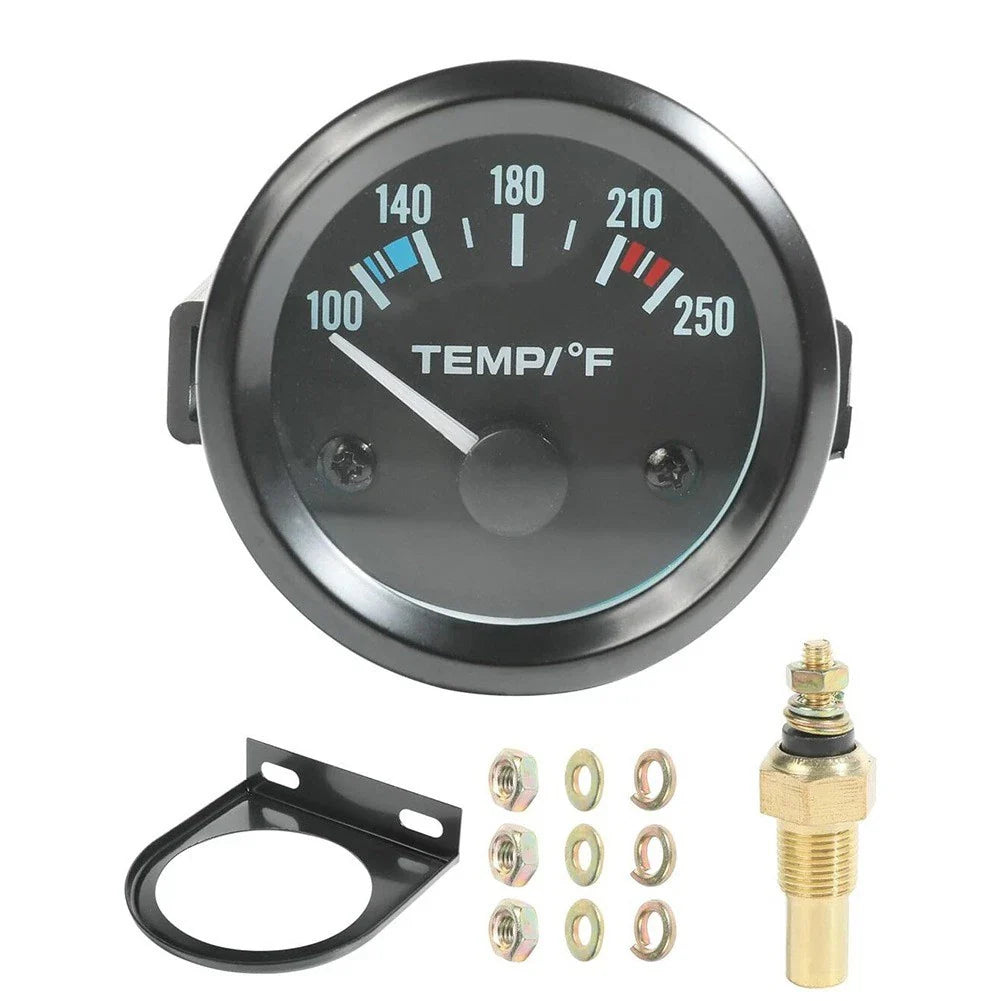 12V 2 Inch 52MM Water Temperature Gauge for Vehicle Use