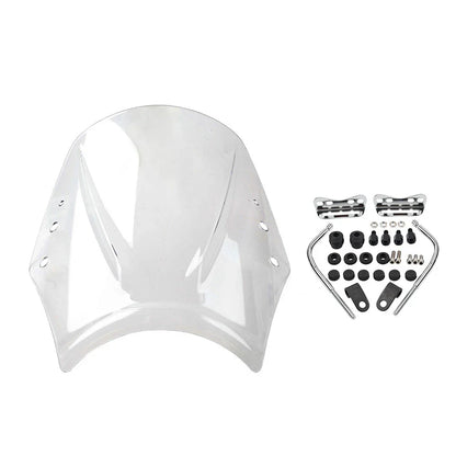 Clear Universal Motorcycle Windshield Deflector