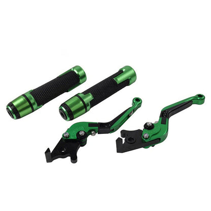Extendable Brake Clutch Lever Handlebar Grip Set for Thruxton/Street Cup