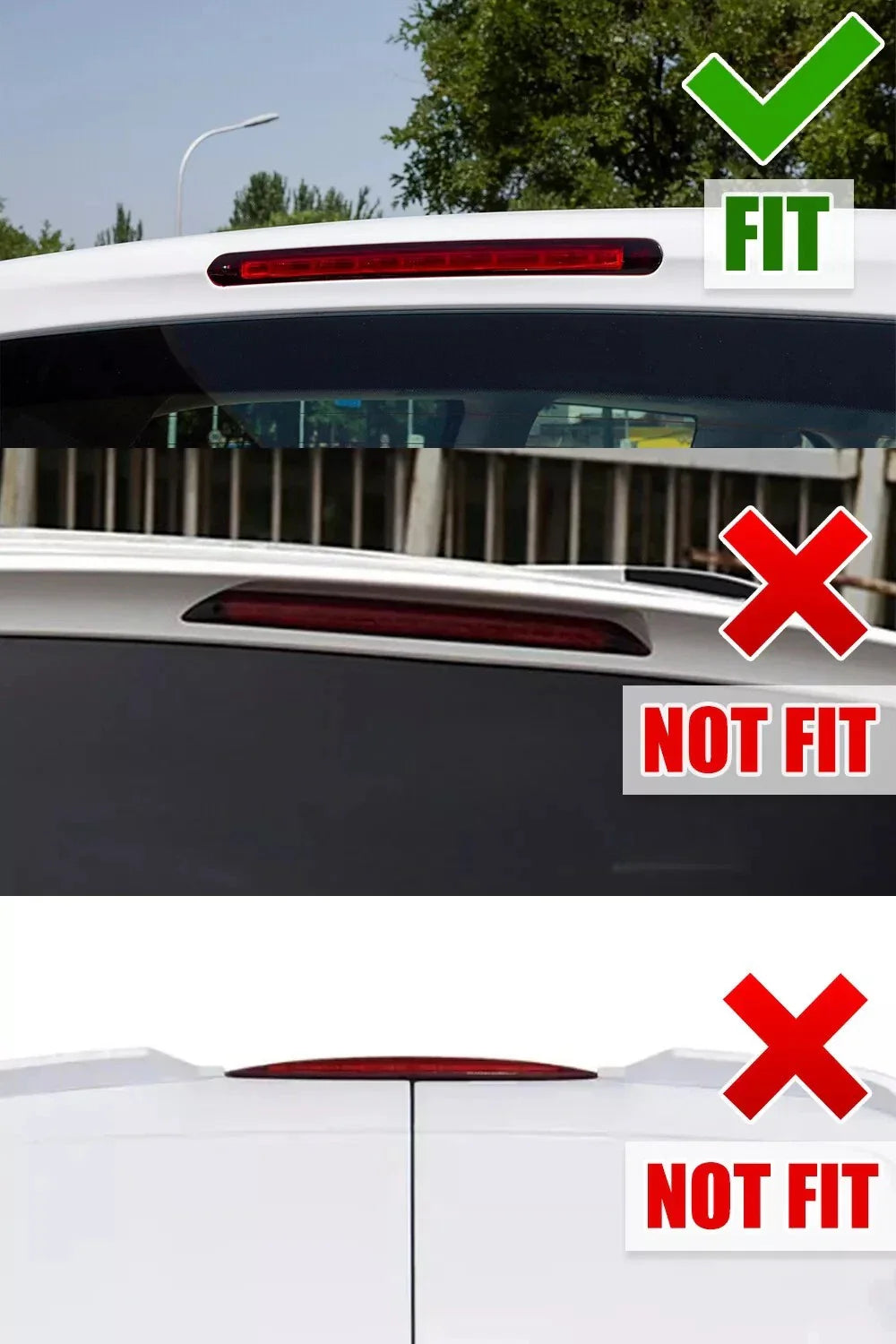 Center Third Brake Light Lamp for Mercedes Benz W447 Vito Metris (2014–2025)