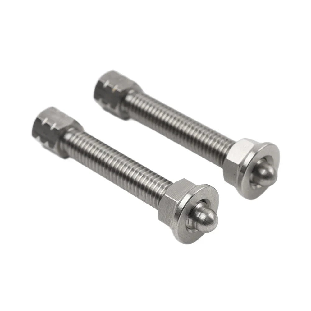 Stainless Steel Chain Adjuster Bolts for Yamaha Honda WR YZ YZF (1985-2023)