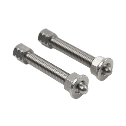 Stainless Steel Chain Adjuster Bolts for Yamaha Honda WR YZ YZF (1985-2023)