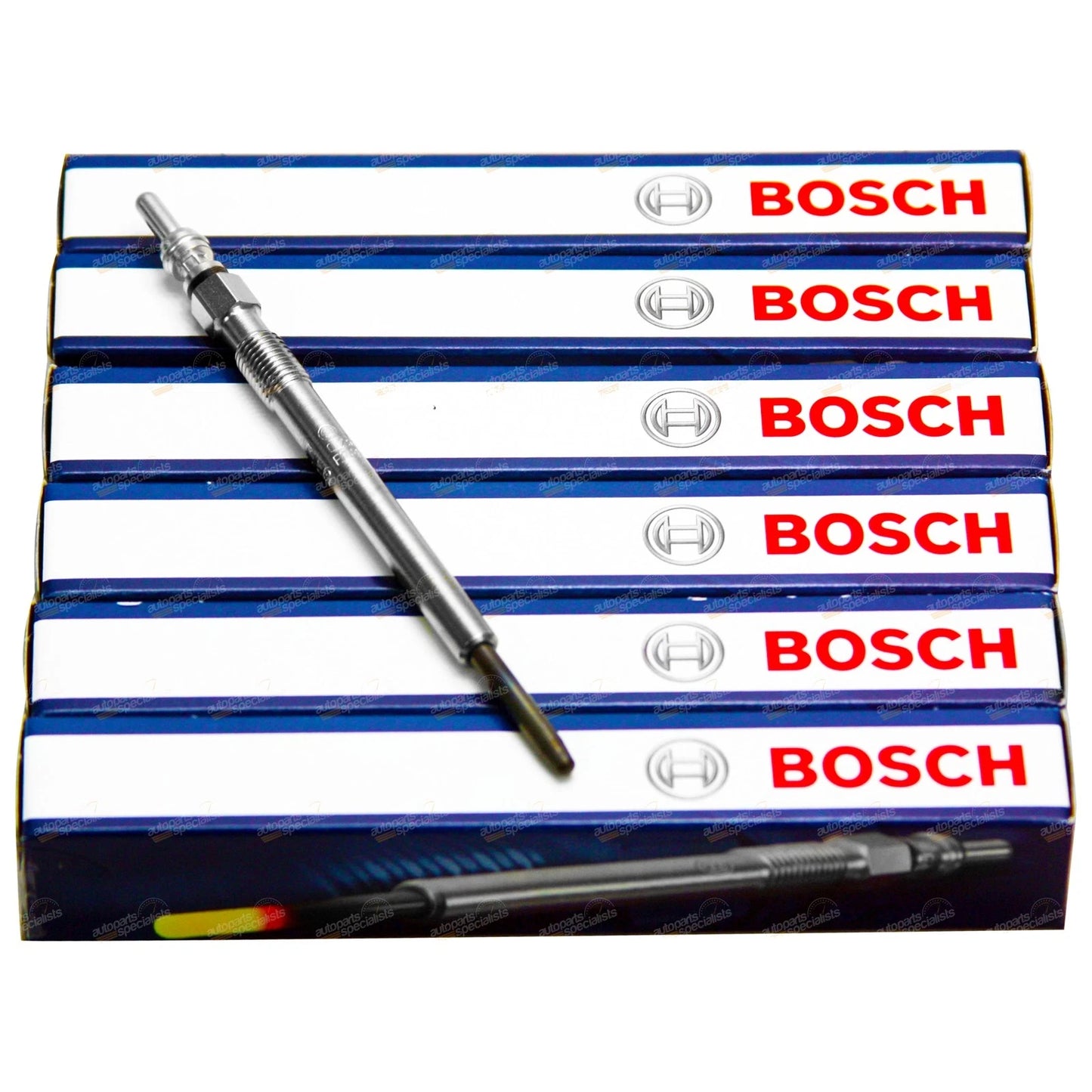 Set of 6 Diesel Glow Plugs for Territory SZ (2011–2014)