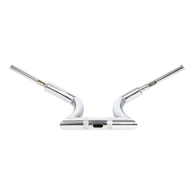 14in Rise 2in Hanger Bar Risers for Harley Softail Chrome