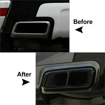 Muffler Tail Pipe Cover for Land Rover Range Rover Sport (2018-2019) Black