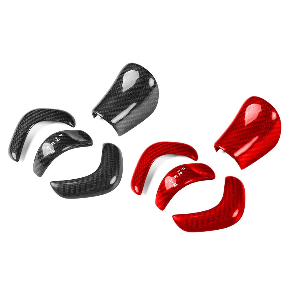 Set of 2 Interior Door Lock Pins Frame Cover Trim for Nissan GTR R35 (2008–2020) Red