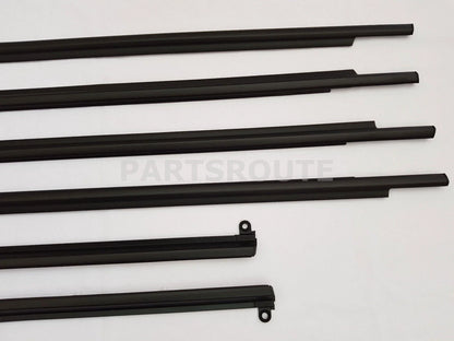 Quarter & Door Belt Moulding Matte Black for Toyota Prado GX470 (2003–2009)