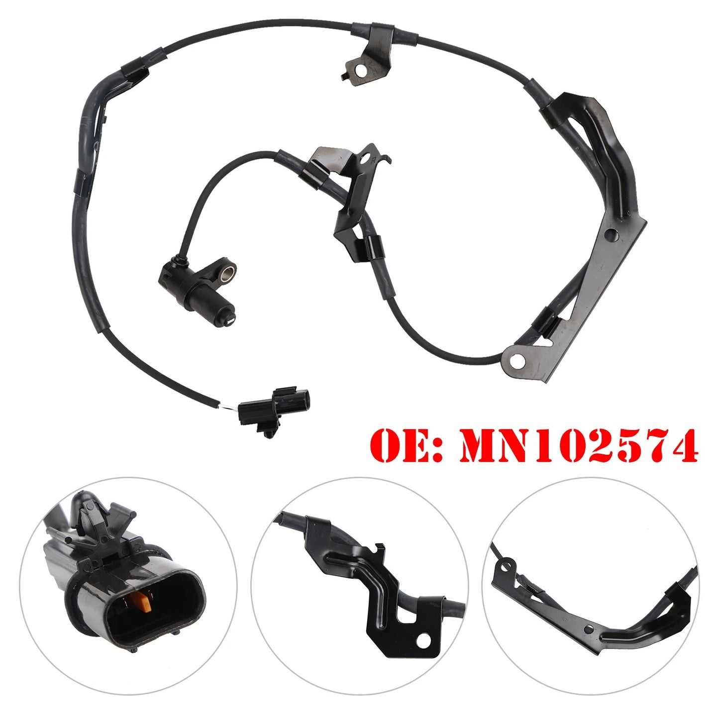 ABS Wheel Speed Sensor Front Right for Mitsubishi L200 (2006–2015) MN102574