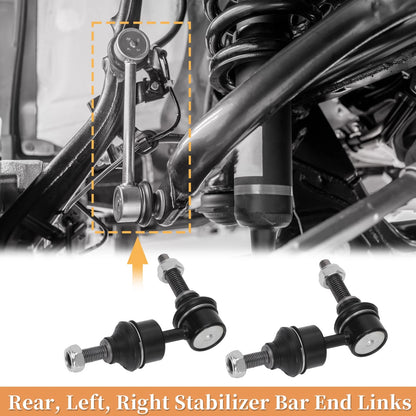 2pcs Rear Stabilizer Sway Bar Link for Ford Focus, C-Max (No.K750465)