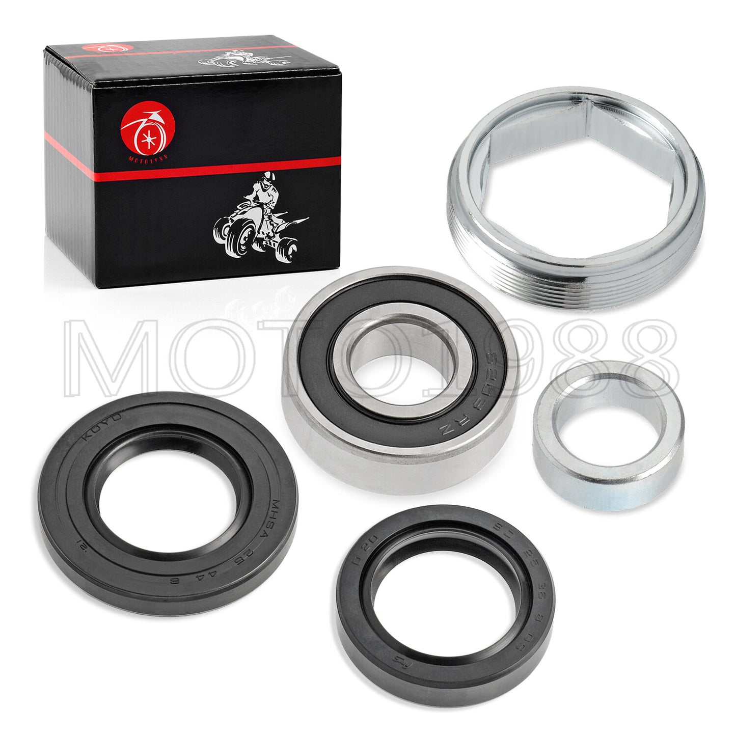 Steering Stem Bearing Seal Holder Nut for Yamaha Banshee 350 (1988–2006)