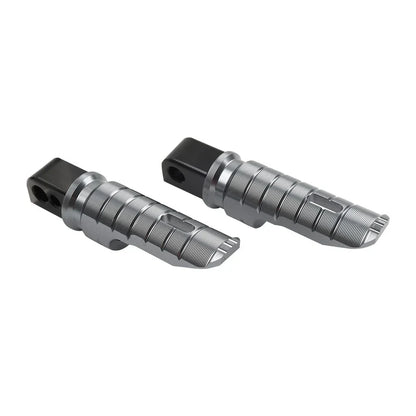 Rear Footrest Pegs for Suzuki V-Strom 650 DL650 GSXS1000 Gray (2018-2024)