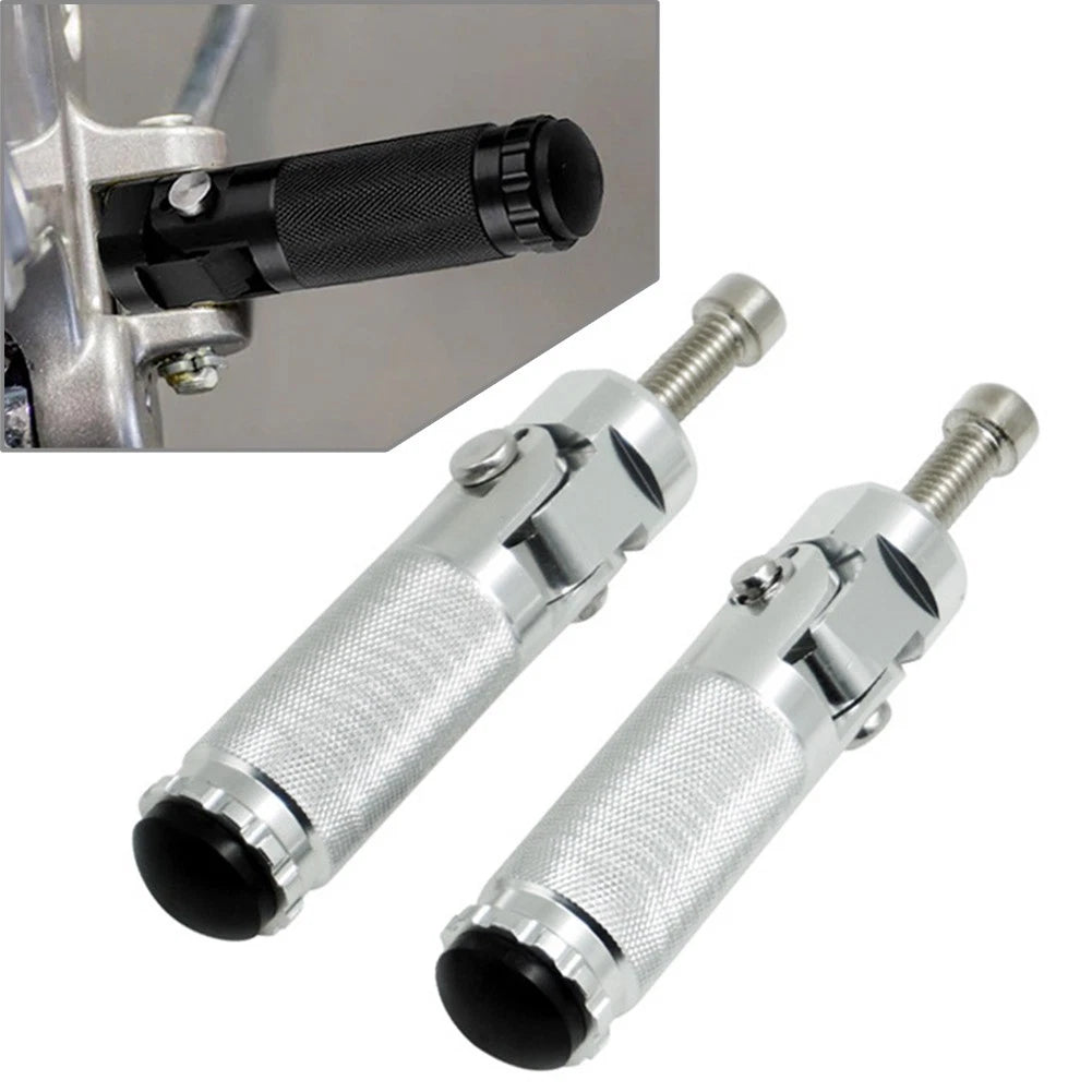 8MM 10MM Universal Motorcycle Exhaust Frame Slider Crash Protector Orange