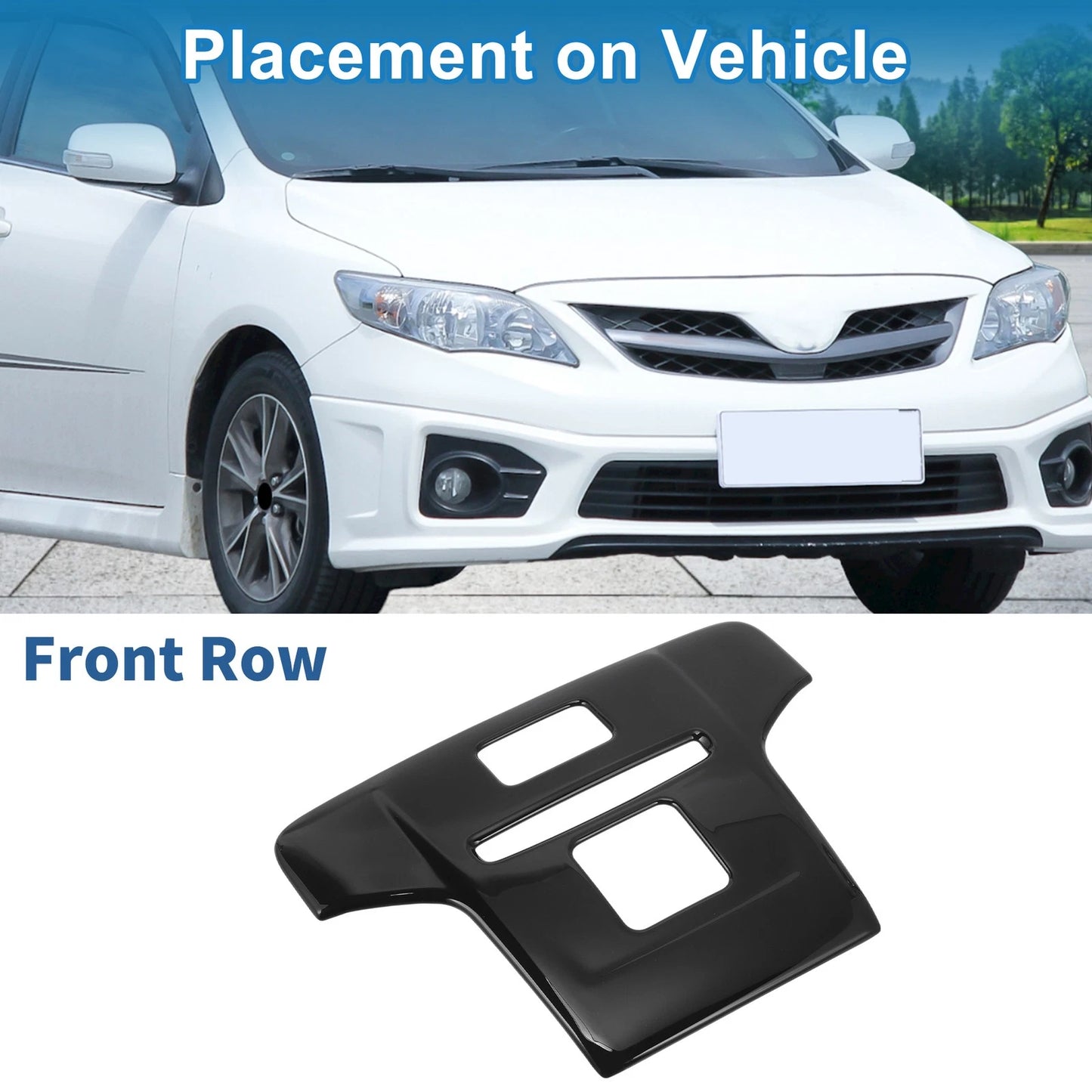 Headlight Trim Bezel for Toyota Corolla (2019–2020) ABS