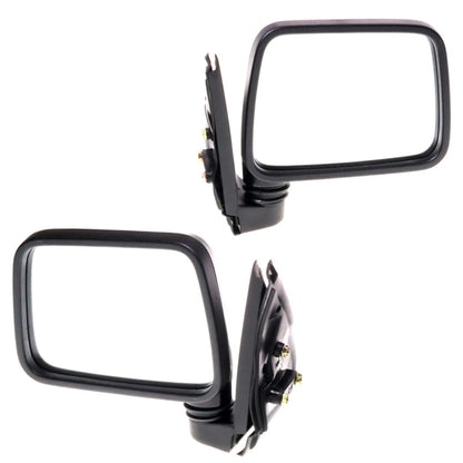 Set of 2 Black Door Mirrors for Isuzu Faster TF TFR