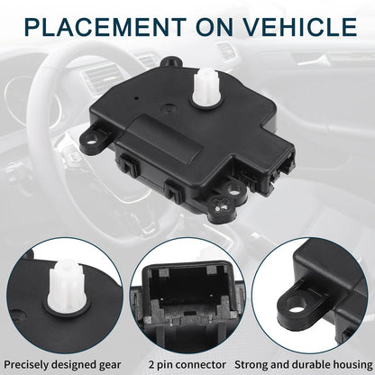 2 x No.68031977AA HVAC Heater Blend Door Control Actuator for Chrysler 300 (2008)