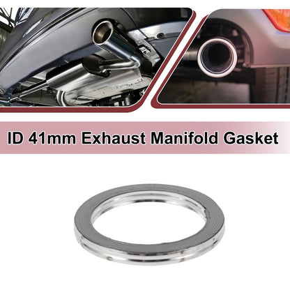 Exhaust Manifold Gasket for ID 41mm (Graphite Stainless Steel)