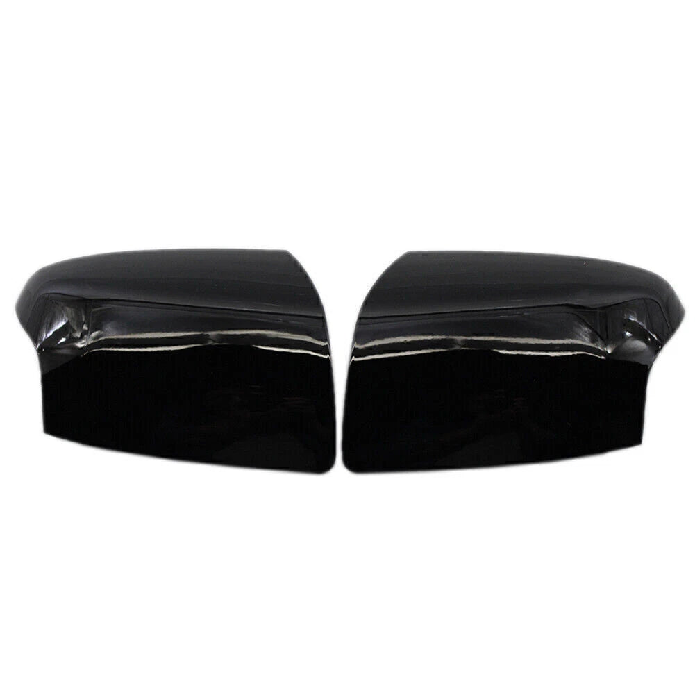 Glossy Black Side Rearview Wing Mirror Cover Trim for Ford Focus (2005–2008)