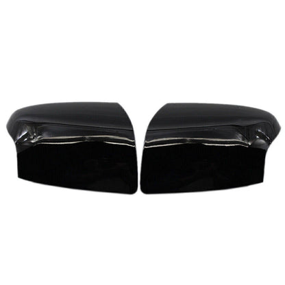 Glossy Black Side Rearview Wing Mirror Cover Trim for Ford Focus (2005–2008)