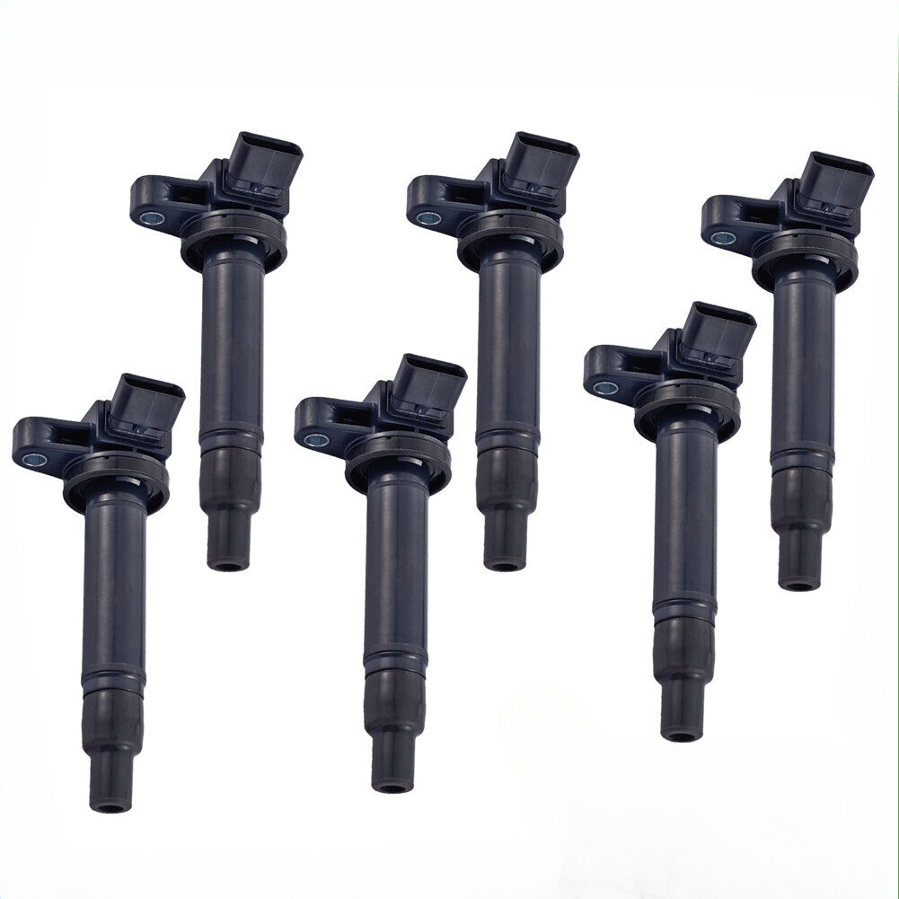 Set of 6 Ignition Coils for Toyota 4Runner Tundra Sequoia Lexus SC430 (1996–2021)