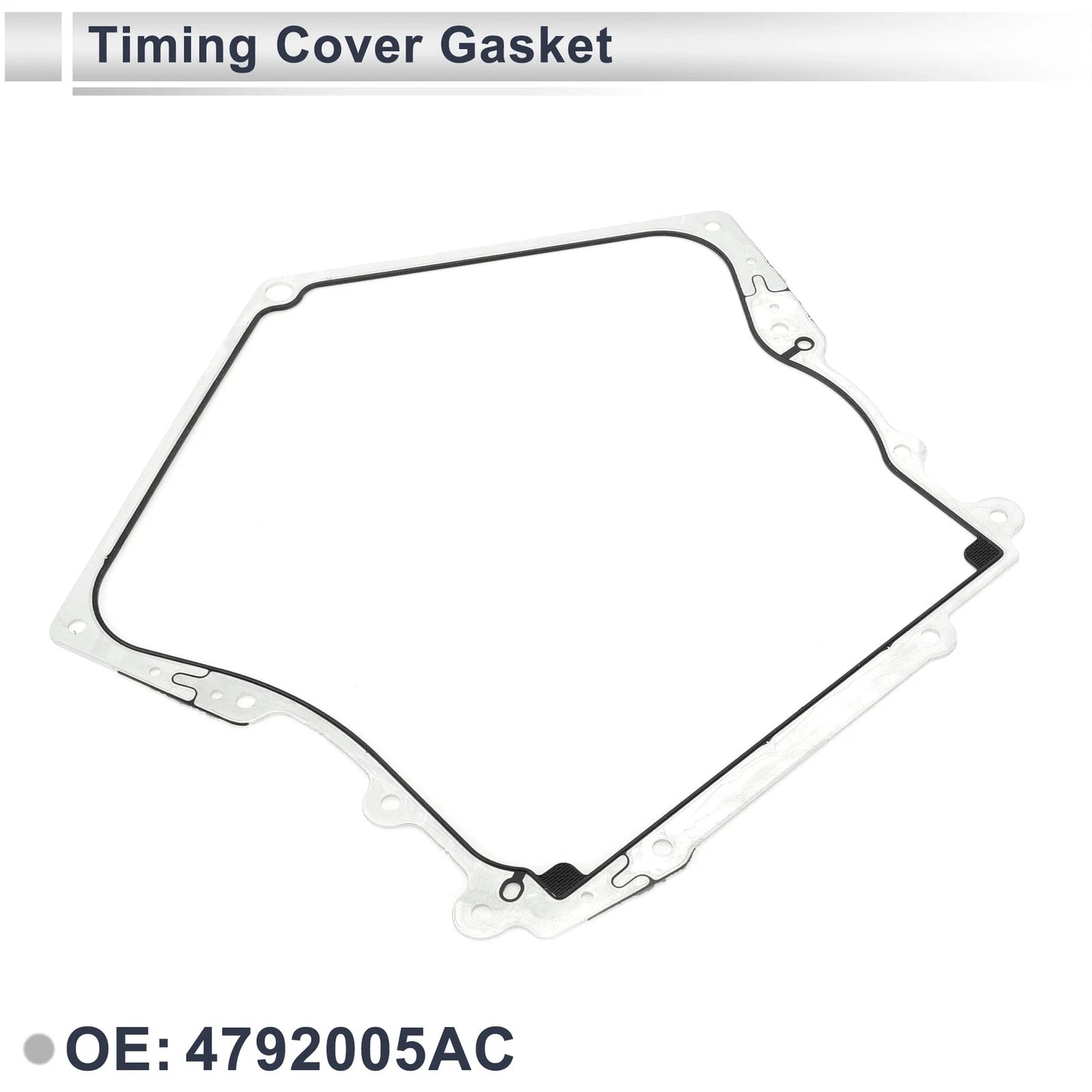 Timing Cover Gasket No. 4792005AC for Dodge 2.7L V6 3.5L V6 (2000–2009)