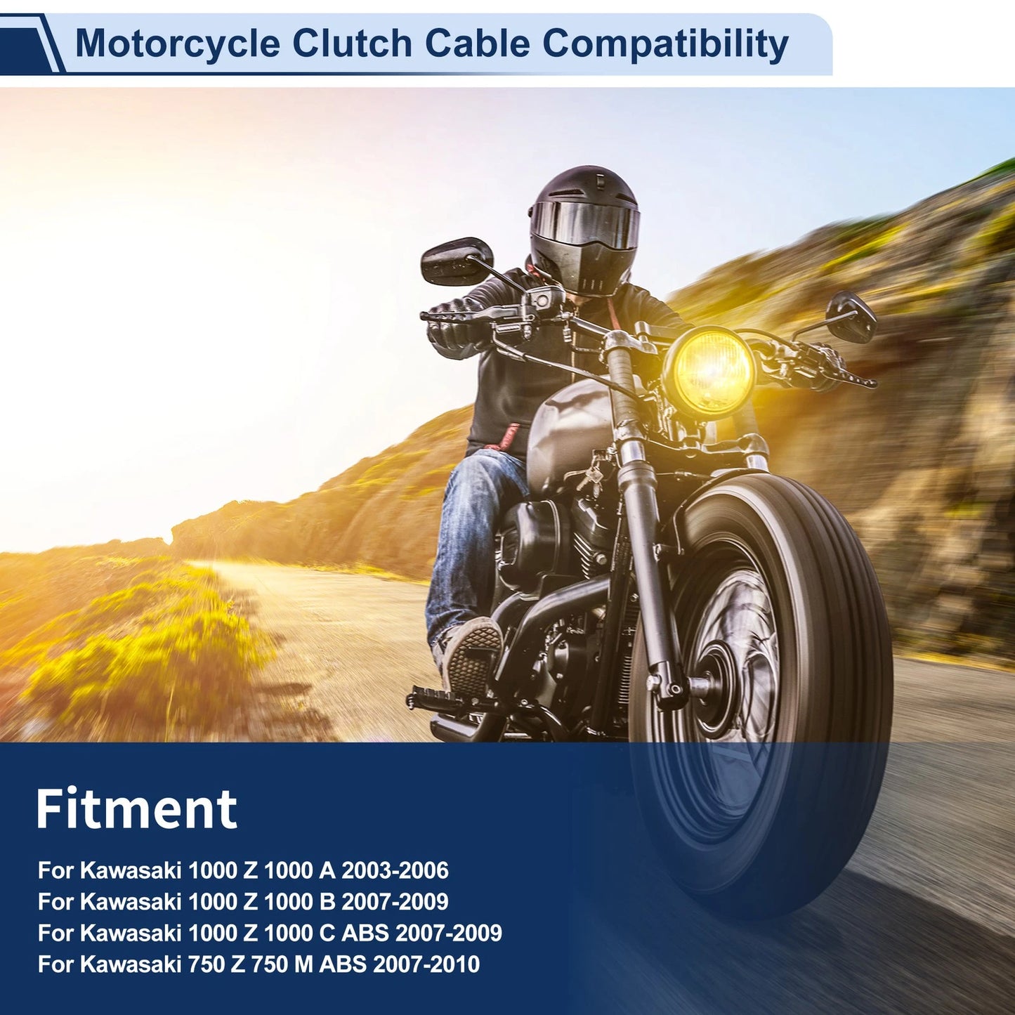 Clutch Cable for Kawasaki 1000 Z (No. 540111424)