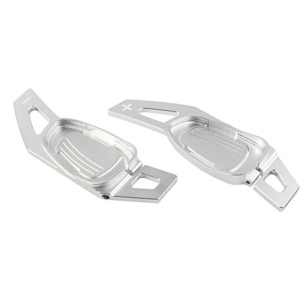 Aluminum Silver Shift Paddle Extensions for Audi A5/S5/SQ5 (2016)