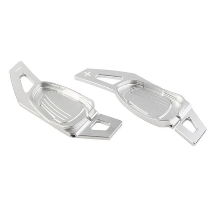 Aluminum Silver Shift Paddle Extensions for Audi A5/S5/SQ5 (2016)