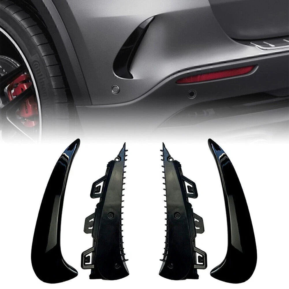 Rear Bumper Canard Air Vents for Mercedes Benz GLA200 GLA260 GLA35 (2020+)